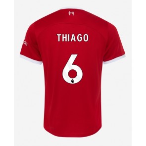 Liverpool Thiago Alcantara #6 Hjemmebanetrøje 2023-24 Kort ærmer